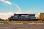 NS SD40-2 Locomotive in the yard